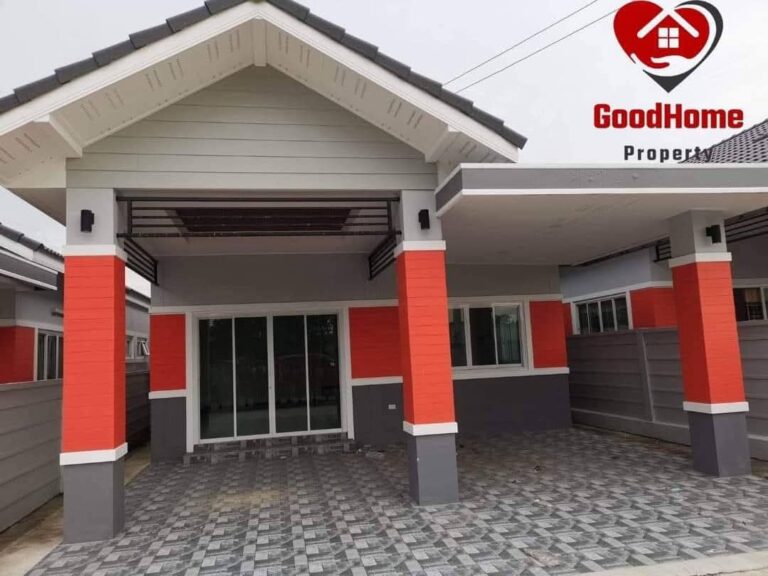 รหัสทรัพย์ : GH0002 ประกาศ ขาย/เช่า บ้านเดี่ยว ชั้นเดียว มาบยางพร 20 อ.ปลวกแดง จ.ระยอง